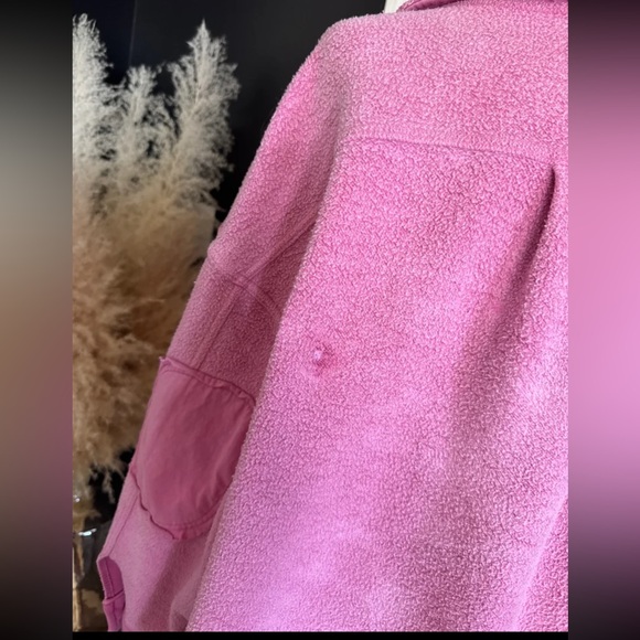 Free People Ruby Jacket in Envy Pink 
size Medium - Picture 11 of 12